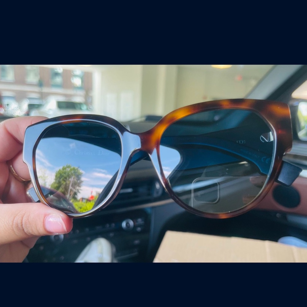 Women’s Christian Dior polarized sunglasses